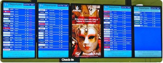 Digital Signage Solutions for the Transportation Industry